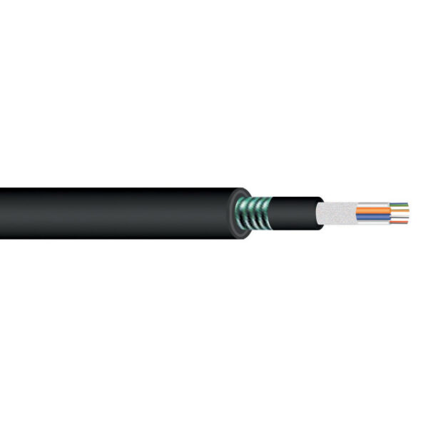 Loos Tube Fiber Optic Armored Direct Burial Cable