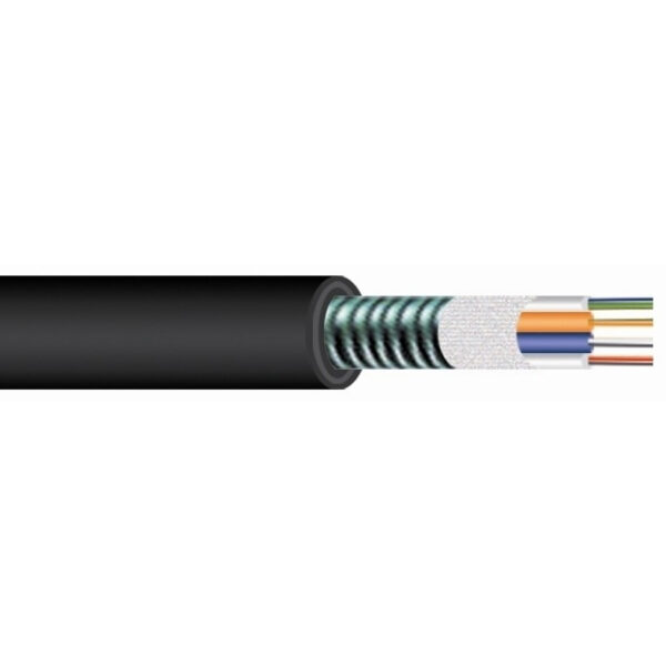 Loos Tube Fiber Optic Armored Duct Burial Cable