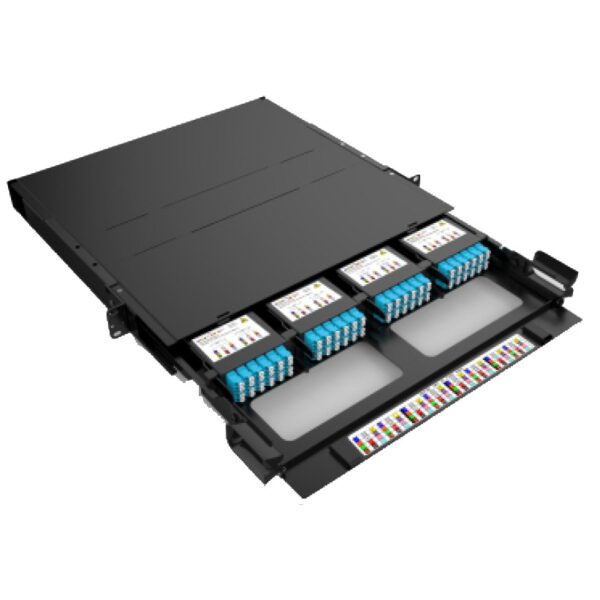 MA 19? RACK-MOUNT MPO/MTP MODULAR SLIDING FIBER OPTIC PATCH PANEL